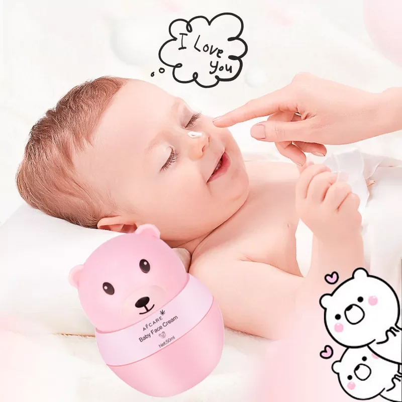 Private Label Korea Skin Care Facial Repair Cream Brightening and Whitening Organic Magnolia Moisturizer Baby Face Cream