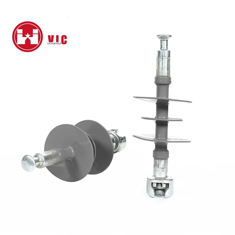 high voltage silicone rubber composite polymer  suspension insulator