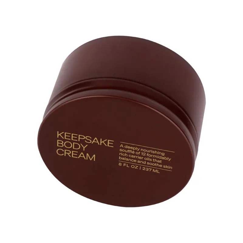 Hot sale 50g 80g 100g custom aluminum jar or aluminum tin can box for cosmetic or candle