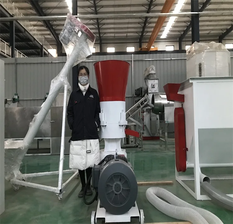 2000-5000kg/h Screw Conveyor Feed Machine Manufacturer Animal Feed Pellet Machine Screw Conveyor