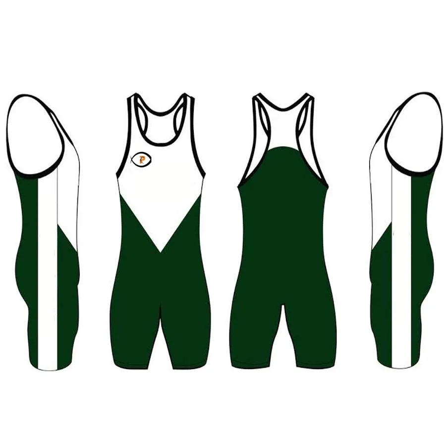 Custom Logo Sublimation Sportswear Camo Weightlifting Youth Singlet Suit Wrestling Singlet