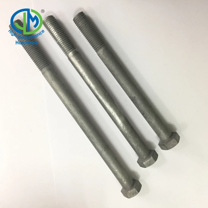 Scm435 Hexagon Head Bolt Grade 8.8 10.9 Jis B 1180 Full Size