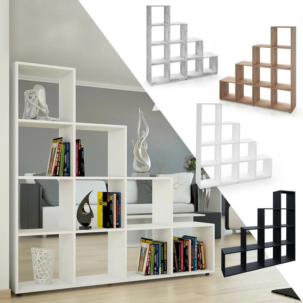 Customize various styles of furniture MDF bookshelves, 5-layer bookshelves and vertical bookshelves