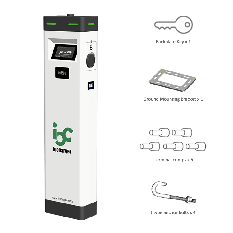  Levvl 2 CE IEC62196 Тип двойной 7 кВт стойка 32A EVSE Быстрая зарядка OCPP 1.6J EV зарядное
