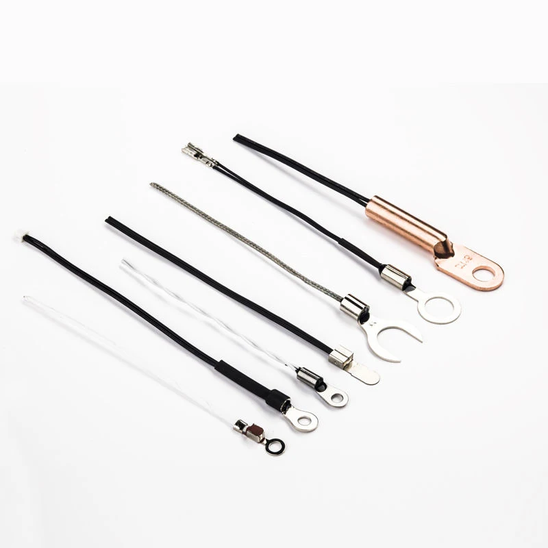 New energy battery NTC temperature sensor pt100 0.3% 1.1mm temperature measurement precision thermistor