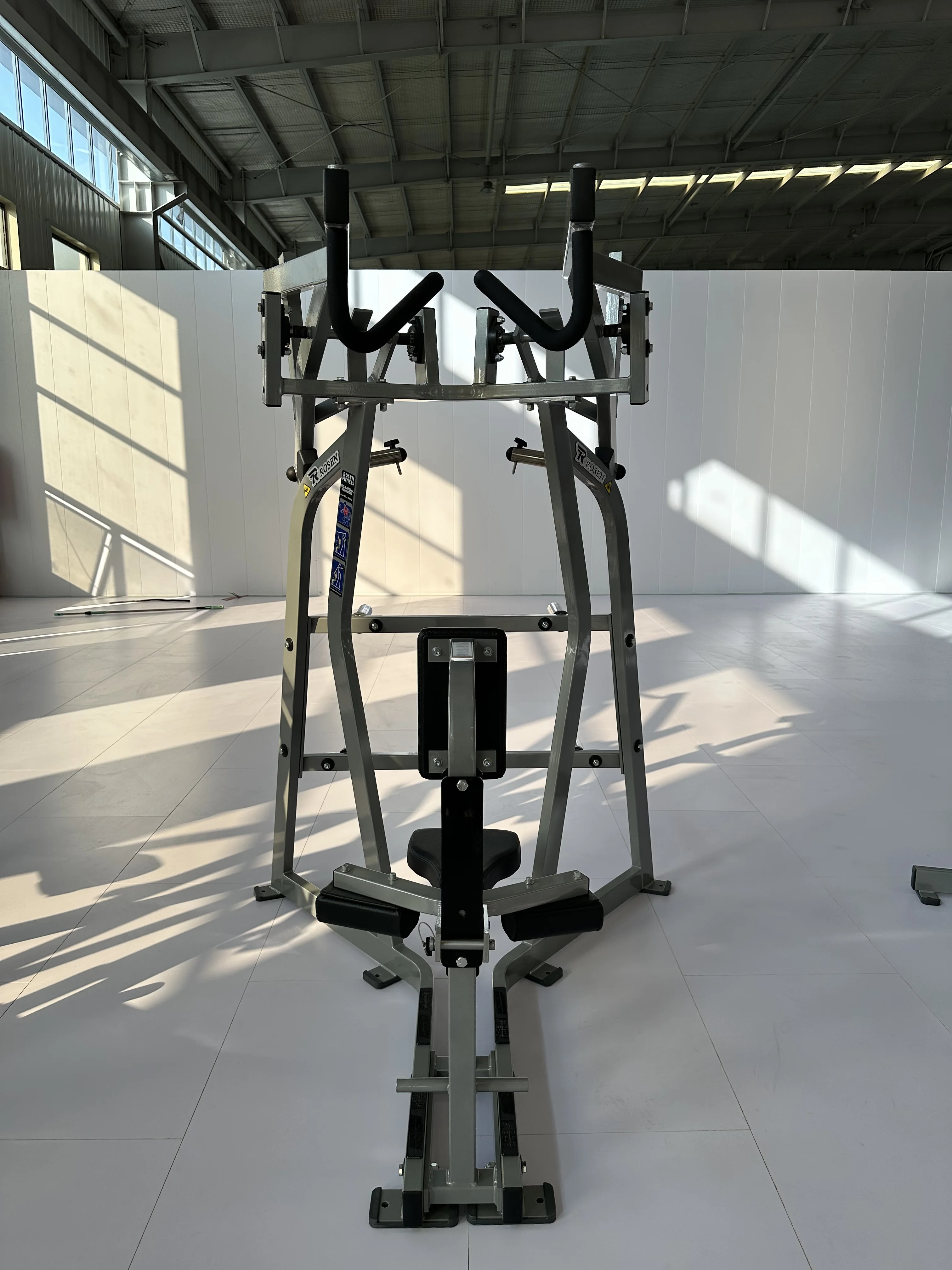 Высококачественное коммерческое Iso-Lateral Dezhou оборудование для фитнеса пластина загруженная High Row тренажерного зала