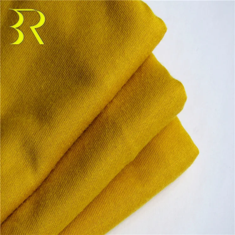 
Oekotex-100 Combed Knitting Plain Dyed Single Jersey Supima Cotton Fabric for T-shirt 