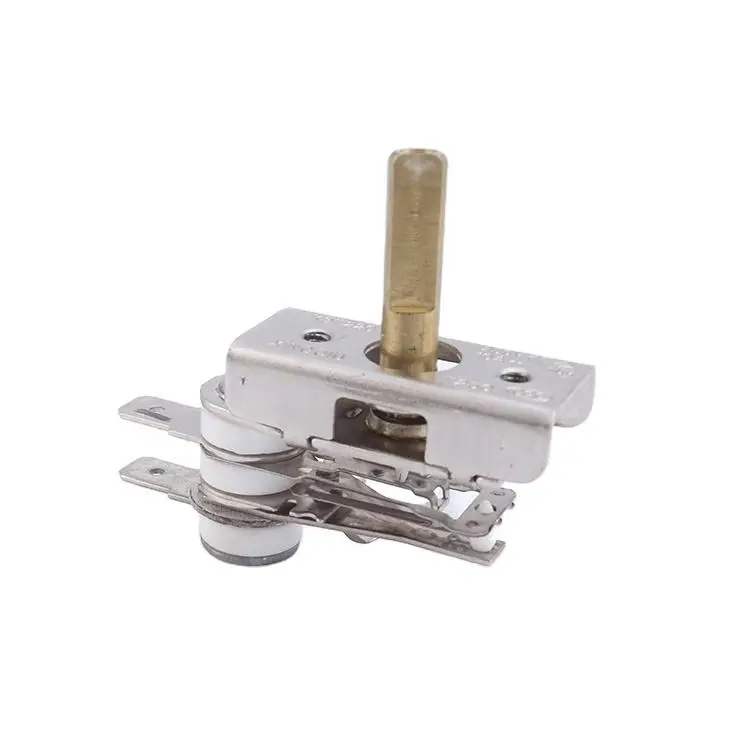 High Quality Famous Brand Verstellbar 12 volt dc thermal-sensitive thermostat electric heater parts bimetal thermostat