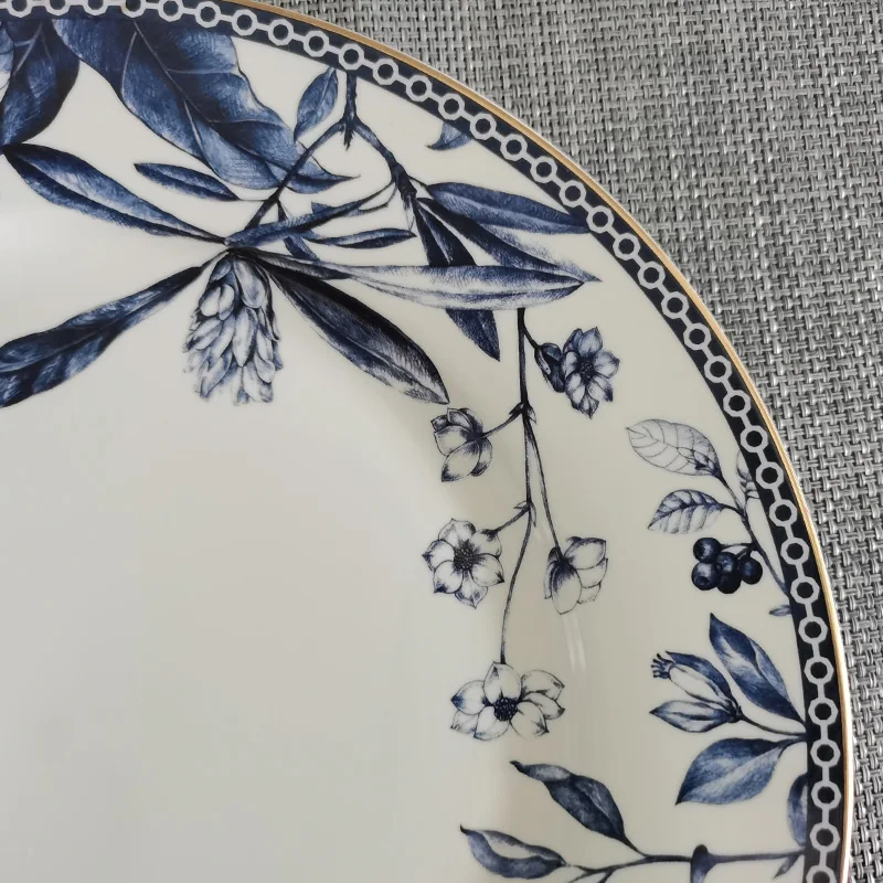 Wholesale Find Bone China Dinner Plate Ceramic Dish Plate Dessert Plate For Restaurant