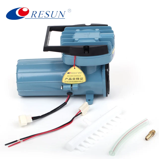 MPQ-906 Resun Low Voltage Centrifugal Shaft Fish Pond Equipment  Electric Air Pump For Fish Market