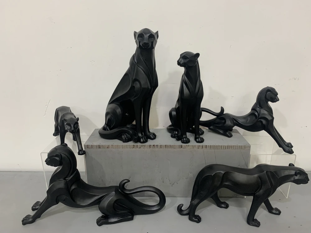 Eco Friendly Resin marvel black panther carolina panthers