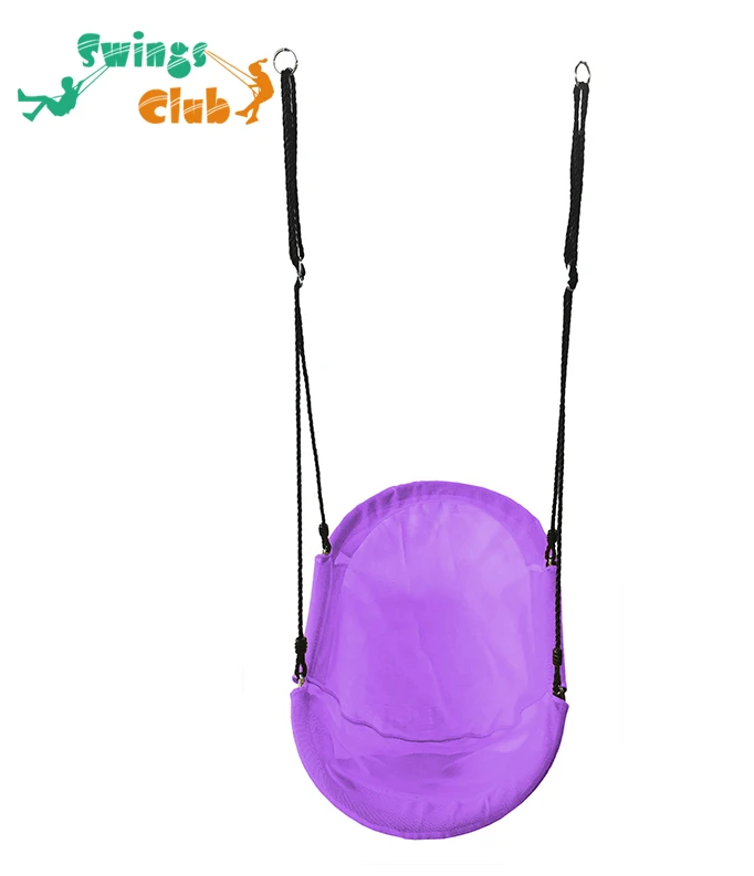 
Outdoor backyard fabric swing adjustable Children net toy swing 