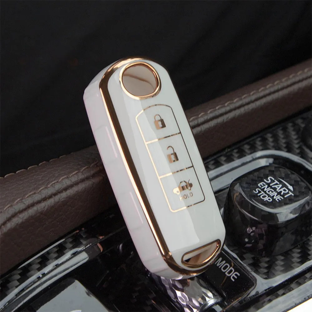 TPU Car Key Case Fashion Keys Fob Cover Protector for Mazda 2 3 5 6 BL BM GJ Atenza/Axela/Demio CX-3 CX3 CX-5 CX5 CX7 CX-9 CX8