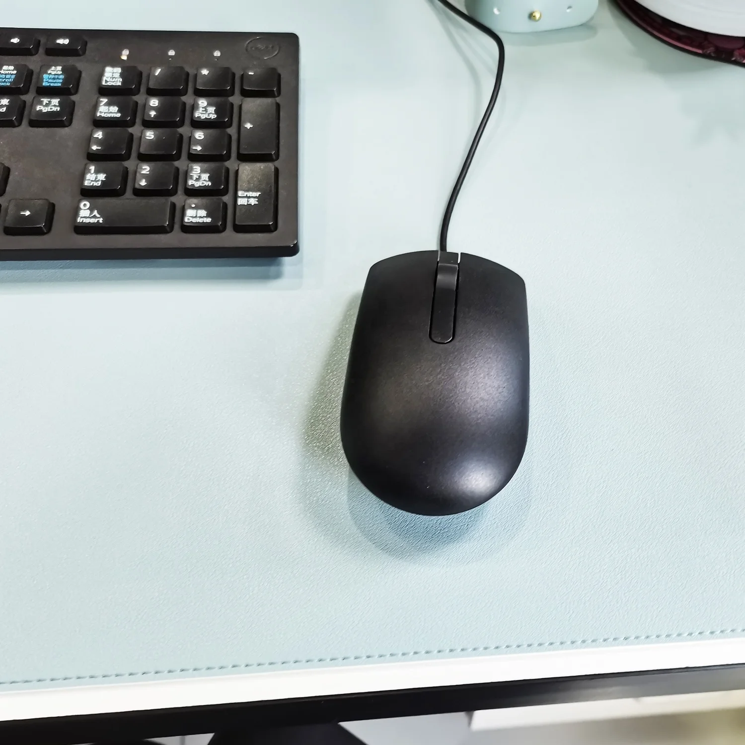 Factory cheap price wholesale computer gaming leather desk mat double sided waterproof mouse pad 80cm PU large mousepad