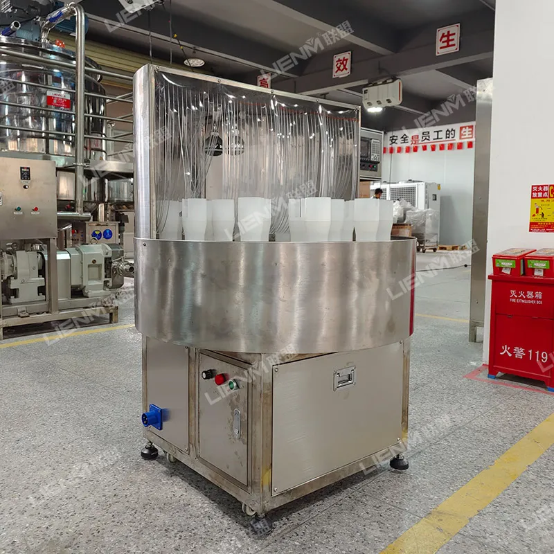 LIENM Semi-automatic disc bottle washing machine bottle cleaning machine