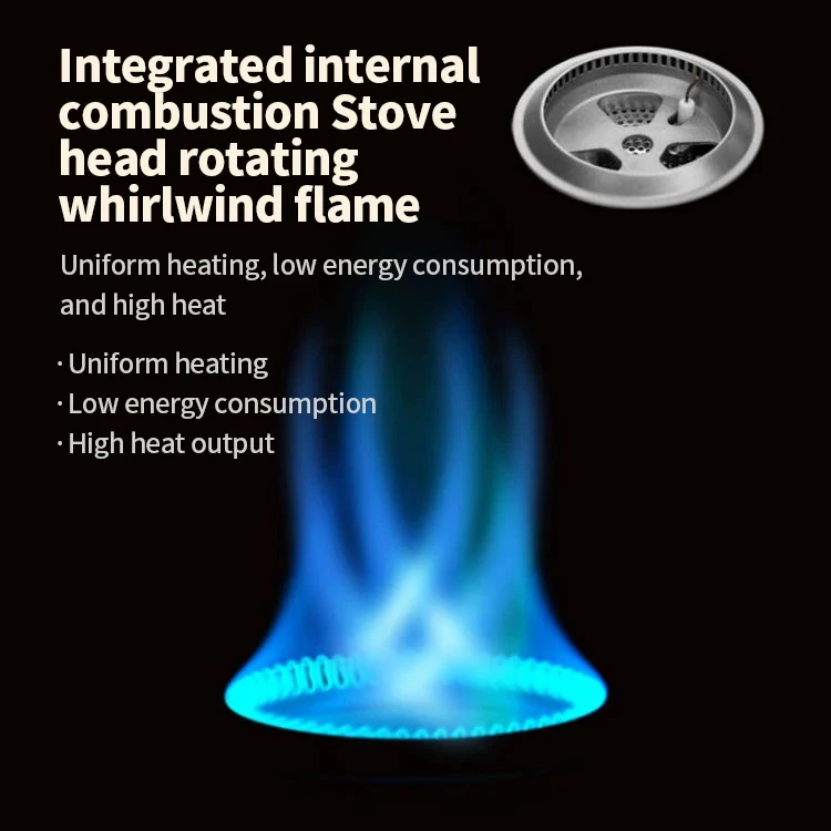 Stove black tempered glass 4 stove gas stove high quality