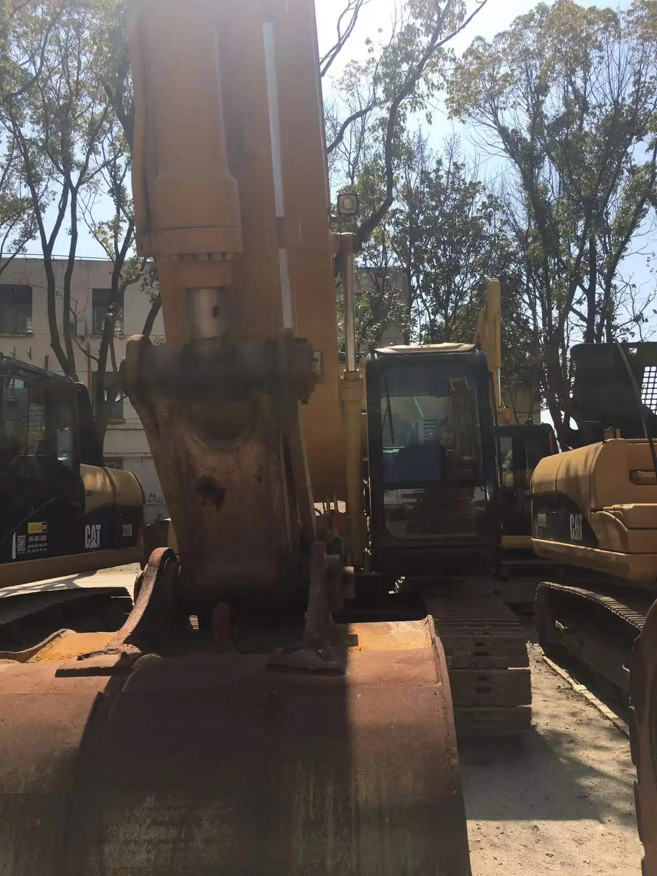 Гидравлический экскаватор CAT 320C оригинальный использованный японский для продажи в Японии 2014 JP Узбекистане 20 тонн
