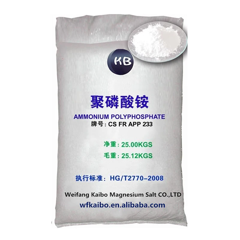 Import from China ammonium polyphosphate for fire retardant coatings