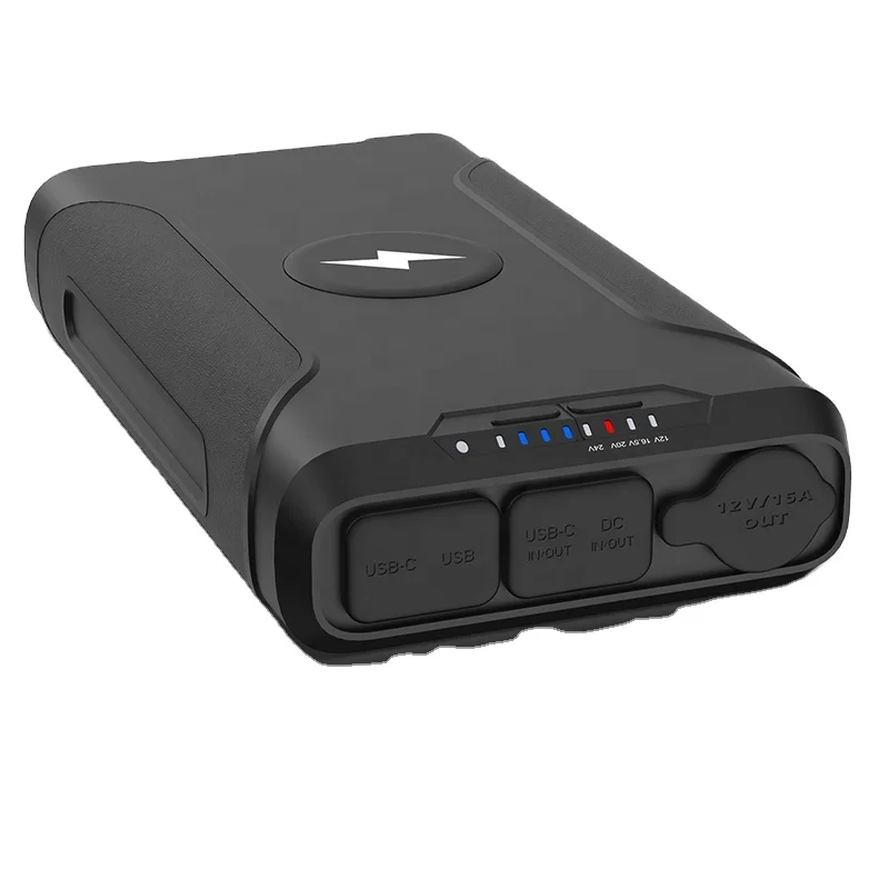 Hot sale electronics lower price support CPAP machine charge 72000Mah capacity power bank power station with 10W wireless charge