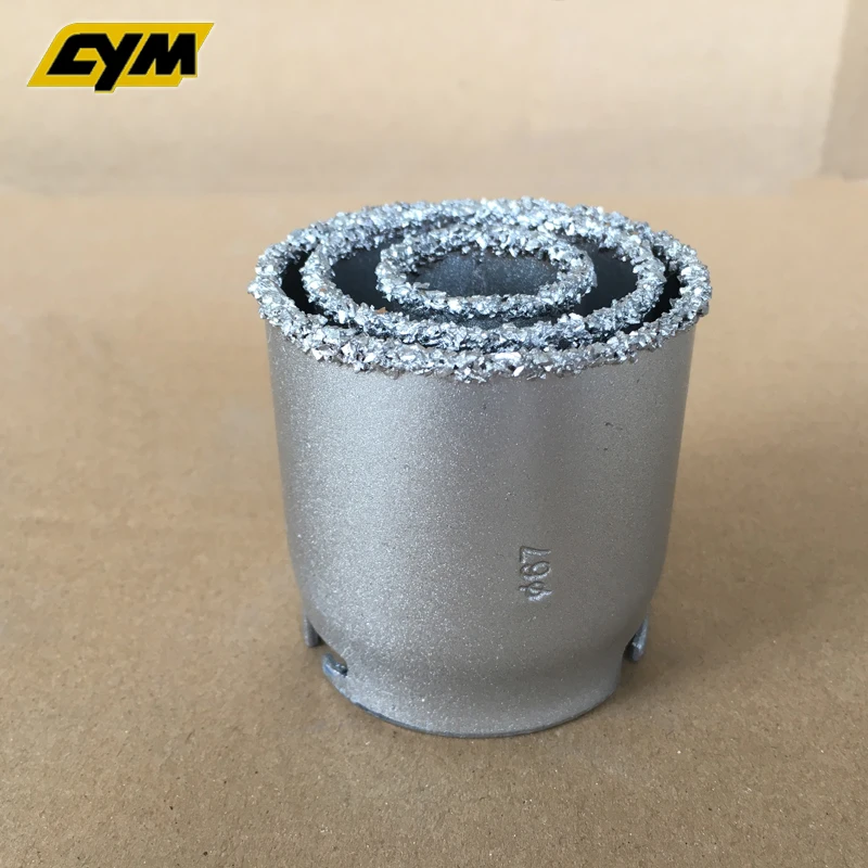 
professional Tungsten Carbide Grit Hole saw Set for Ceramic Tile Punching 