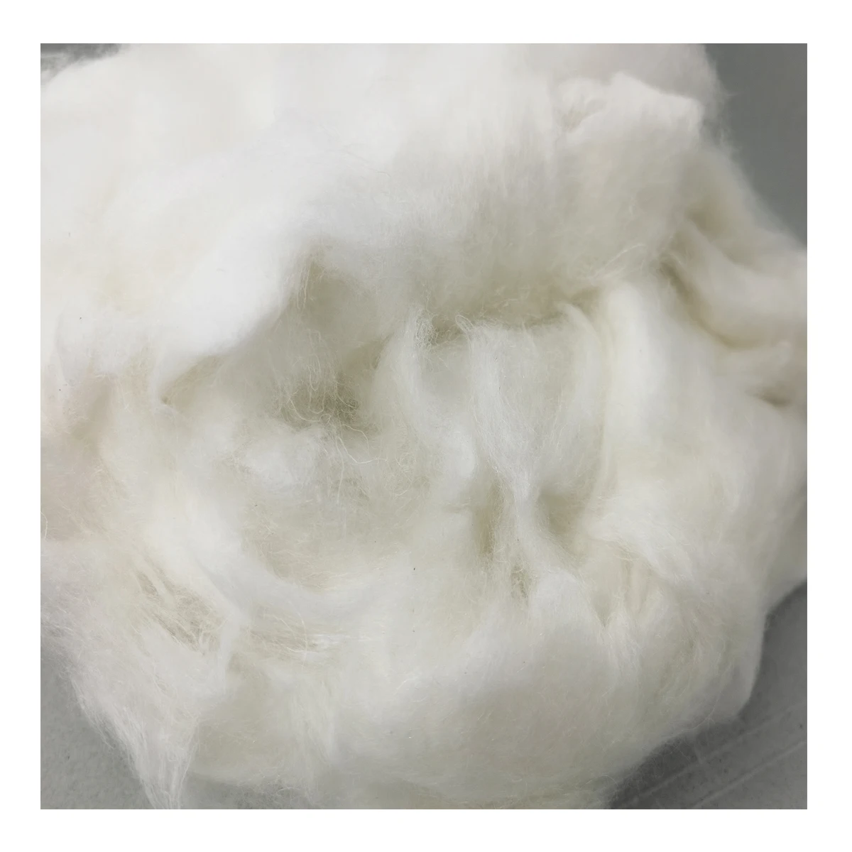 Bleached linen sliver fiber based blended yarn for spinning and filling linen fabric