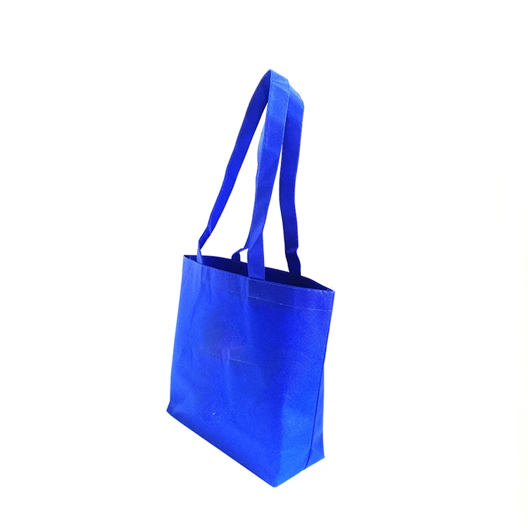 Reusable recyclable high quality grocery supermarket packaging custom logo printed cheap pp non-woven tote bag for shopping