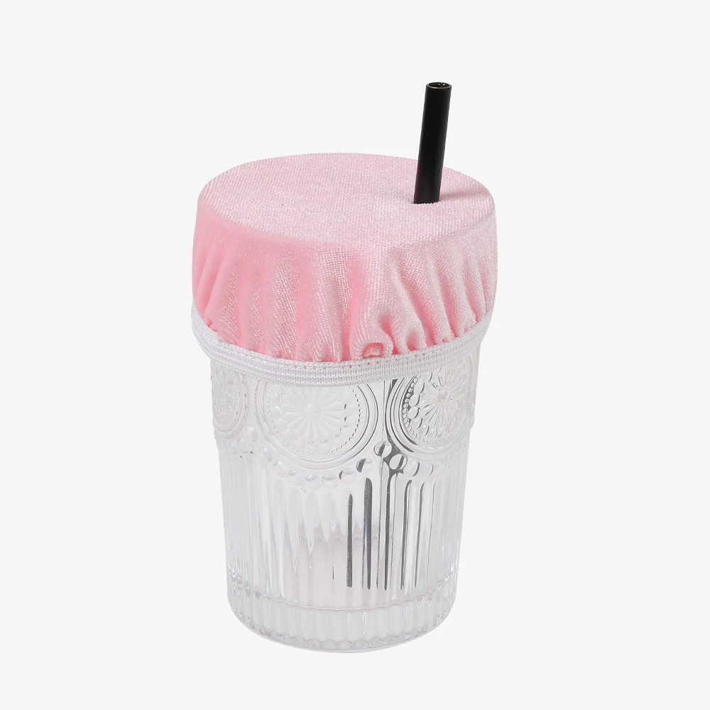 High quality Drink holder for alcohol protection reusable drink cup cap with straw hole lid protectors for bar club parties