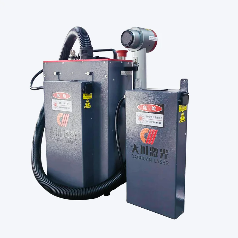 New Fiber Pulse Laser Machine for Cleaning Floors Easy to Operate Multiple Materials Metal Wood Stone