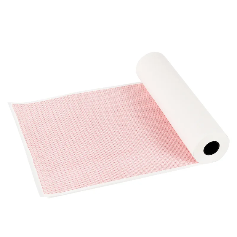 12channel 210*140mm  210*295mm 6 channel 80*20mm ecg recording paper ekg paper 210*30m ecg print paper