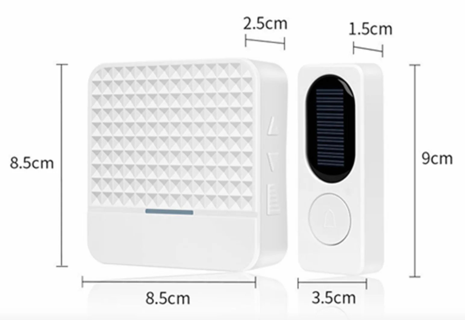 Wholesale Smart Home Solar Powered Wifi Remote Control Door Bell for Home Apartment