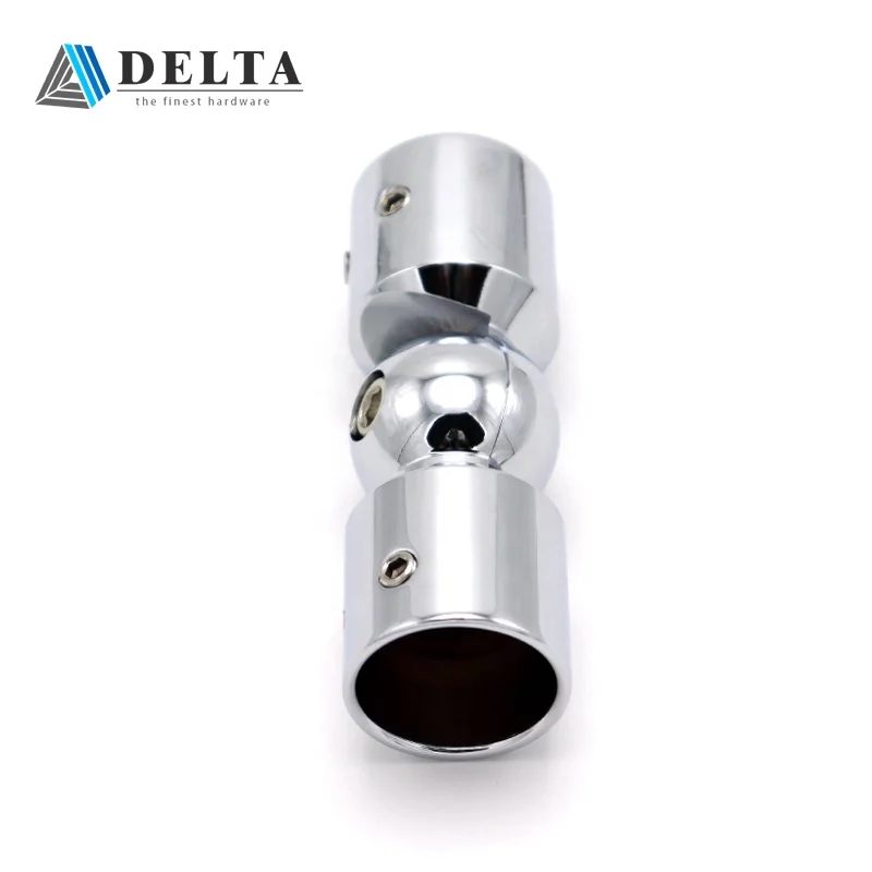 Supply stainless steel 180 degree glass tube connector flange
