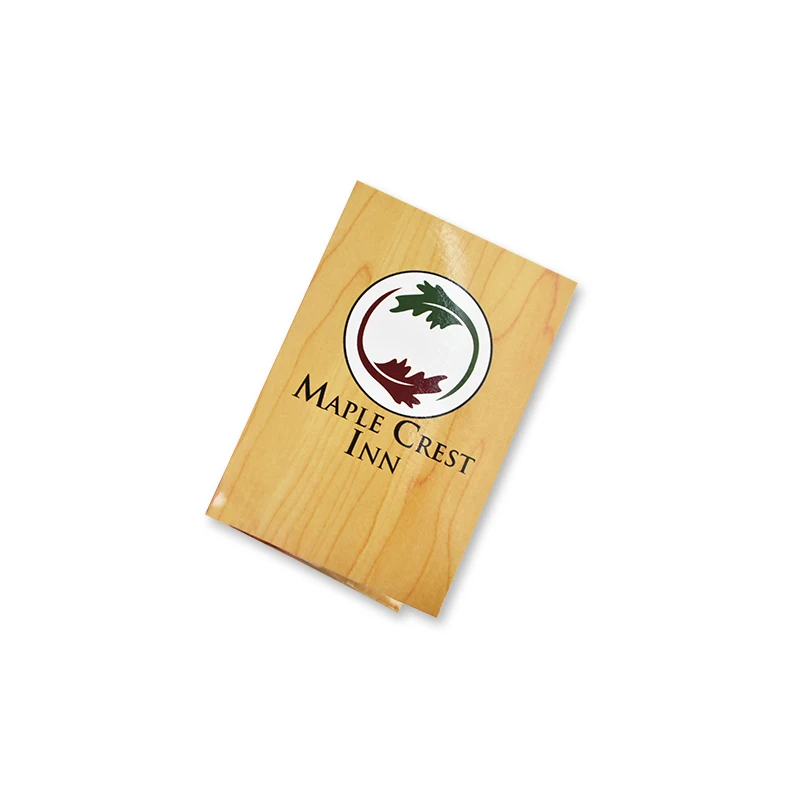 Заводская поставка, карта для ключей для отеля с принтом