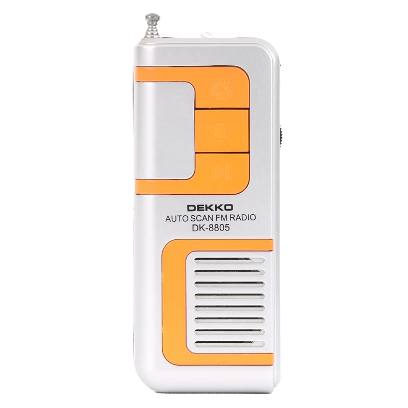 Mini pocket FM radio with speaker OEM LOGO portable radio world fm receiver