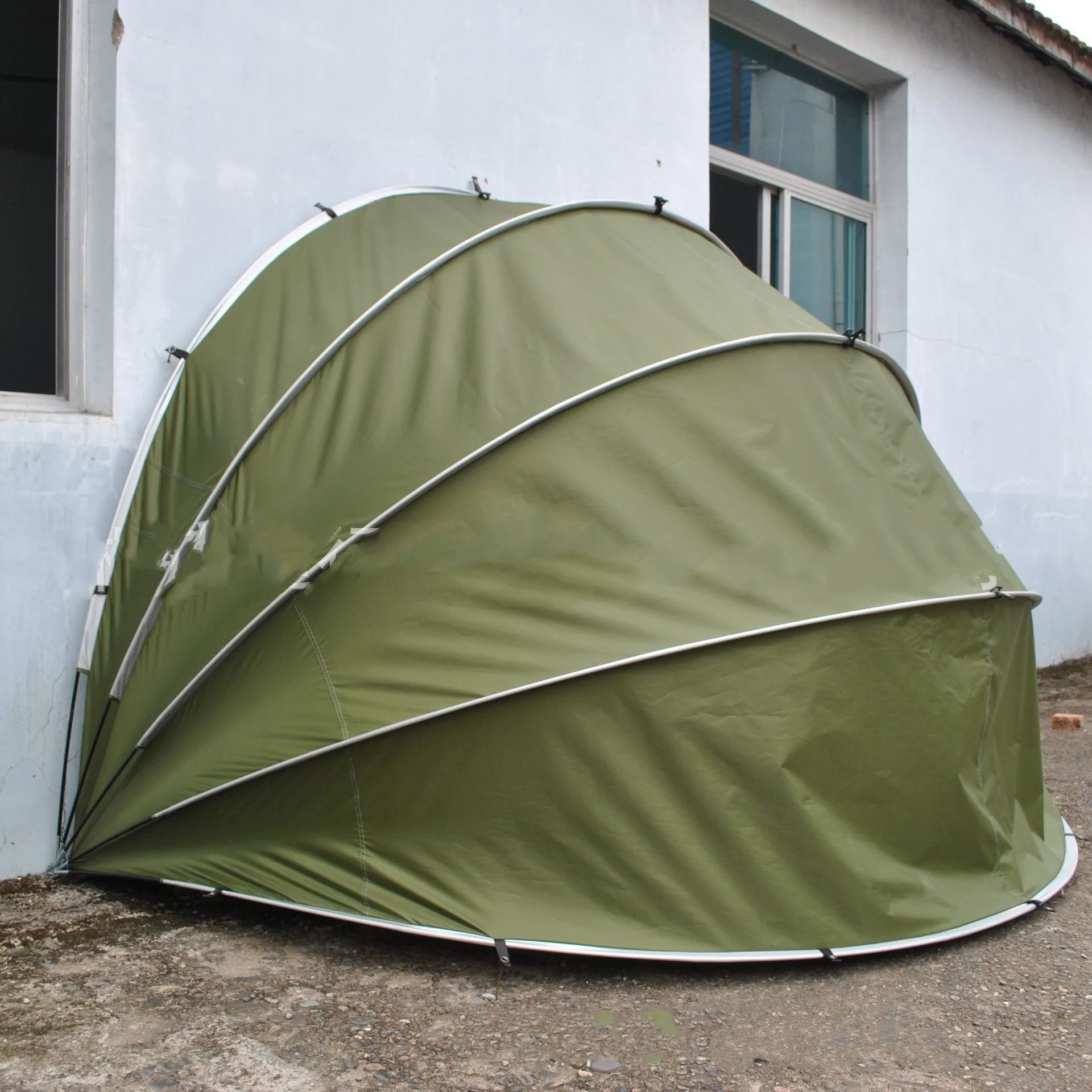 Portable outdoor awning rain proof dust multifunctional storage room utility room awning bicycle tent