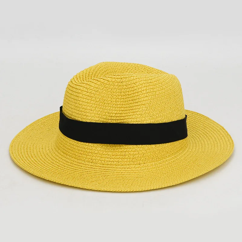 Hot sale wholesale Summer folding large Fang Founding Glogs Outdoor Permanent Sunscreen Hat Straw Hat