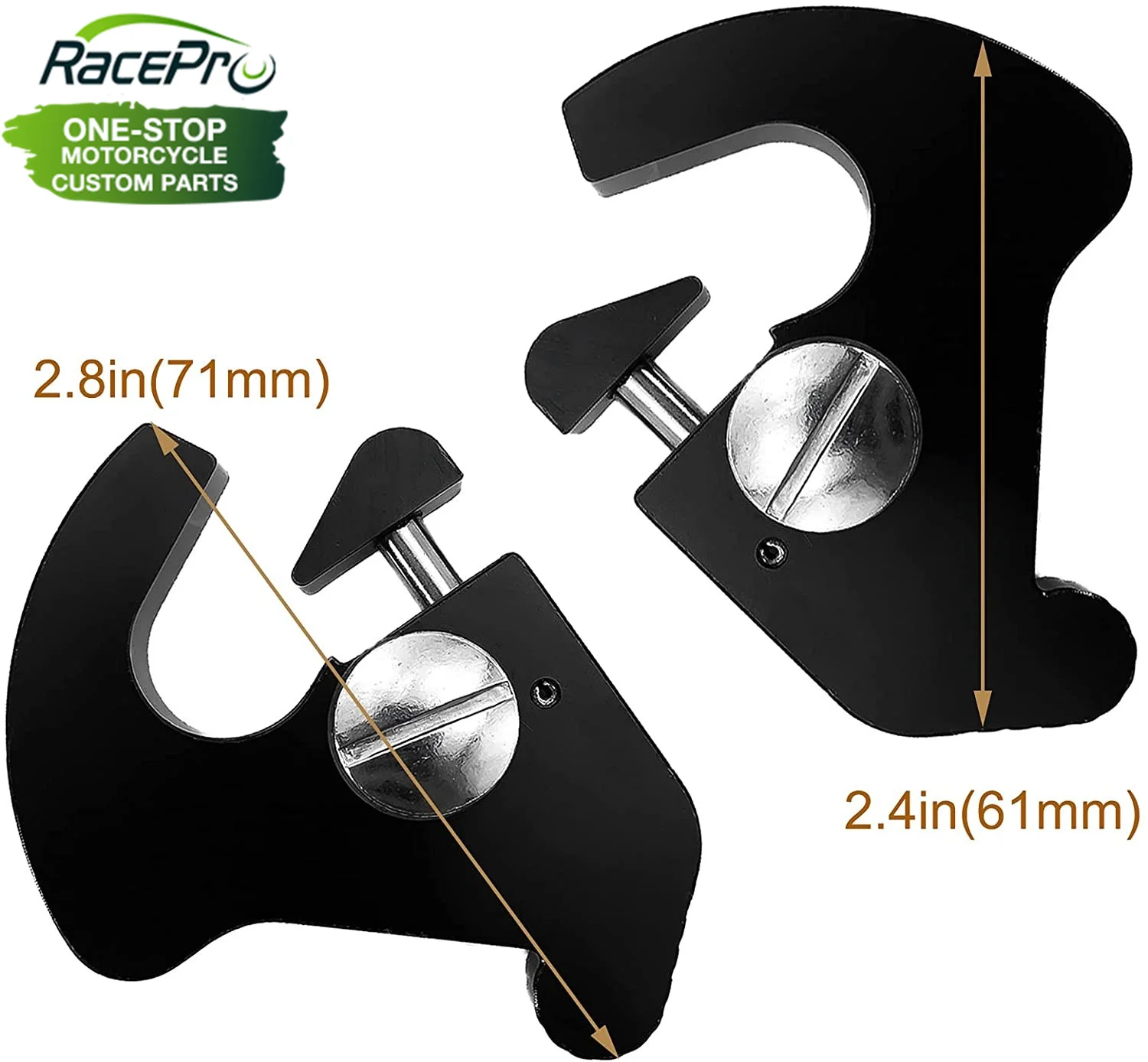 Motorcycle Detachable Rotary Sissy Bar Luggage Rack Latch Clips for Harley Davidson Softail Sportster 883 1200XL Touring Street