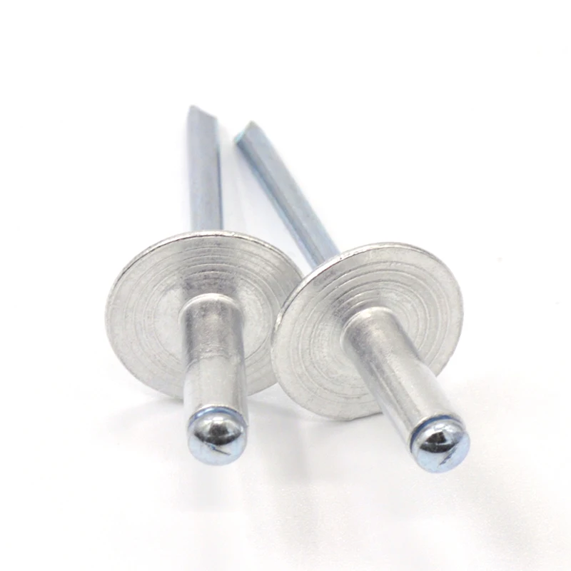 China Factory Supply 4.8mm Aluminum/Steel Flange Open End Blind Rivet