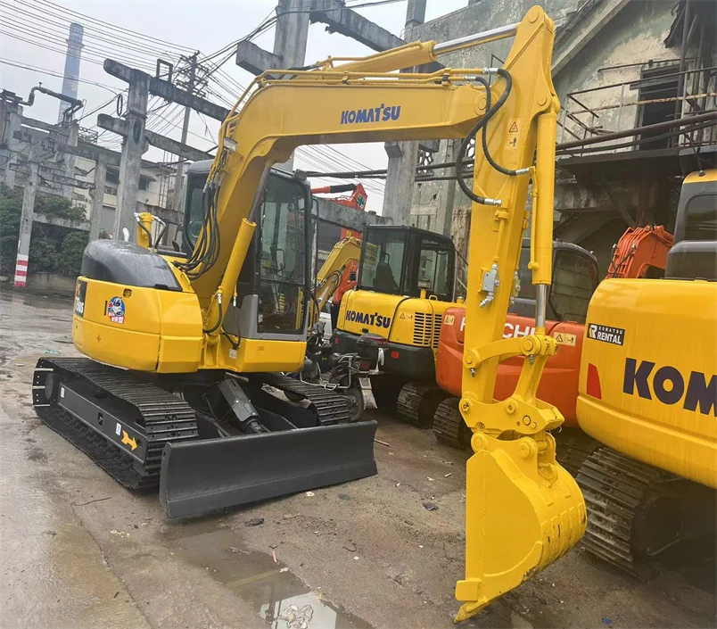Komatsu PC78US PC 78US-10 Mini Usato Escavadora/7-тонная гидравлическая гусеничная машина pc78-6 pc78-8 для продажи