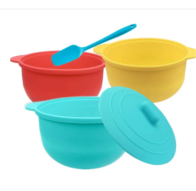 3pcs Silicone Replacement Wax Pot