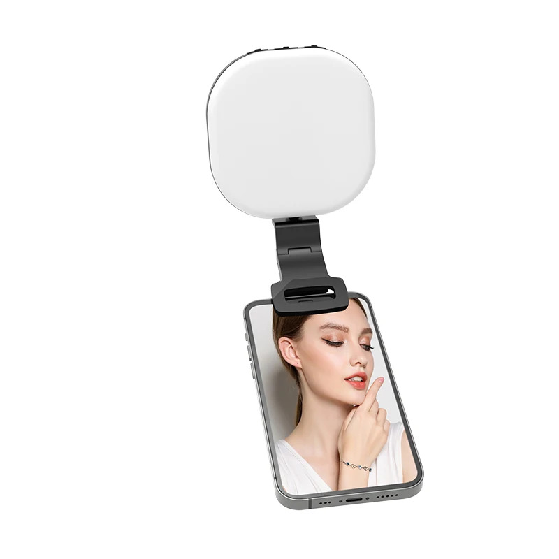 Factory Wholesale Video Conference Living Led Light Clip Can Be Fixed Mobile Phone Live Photography Fill Light