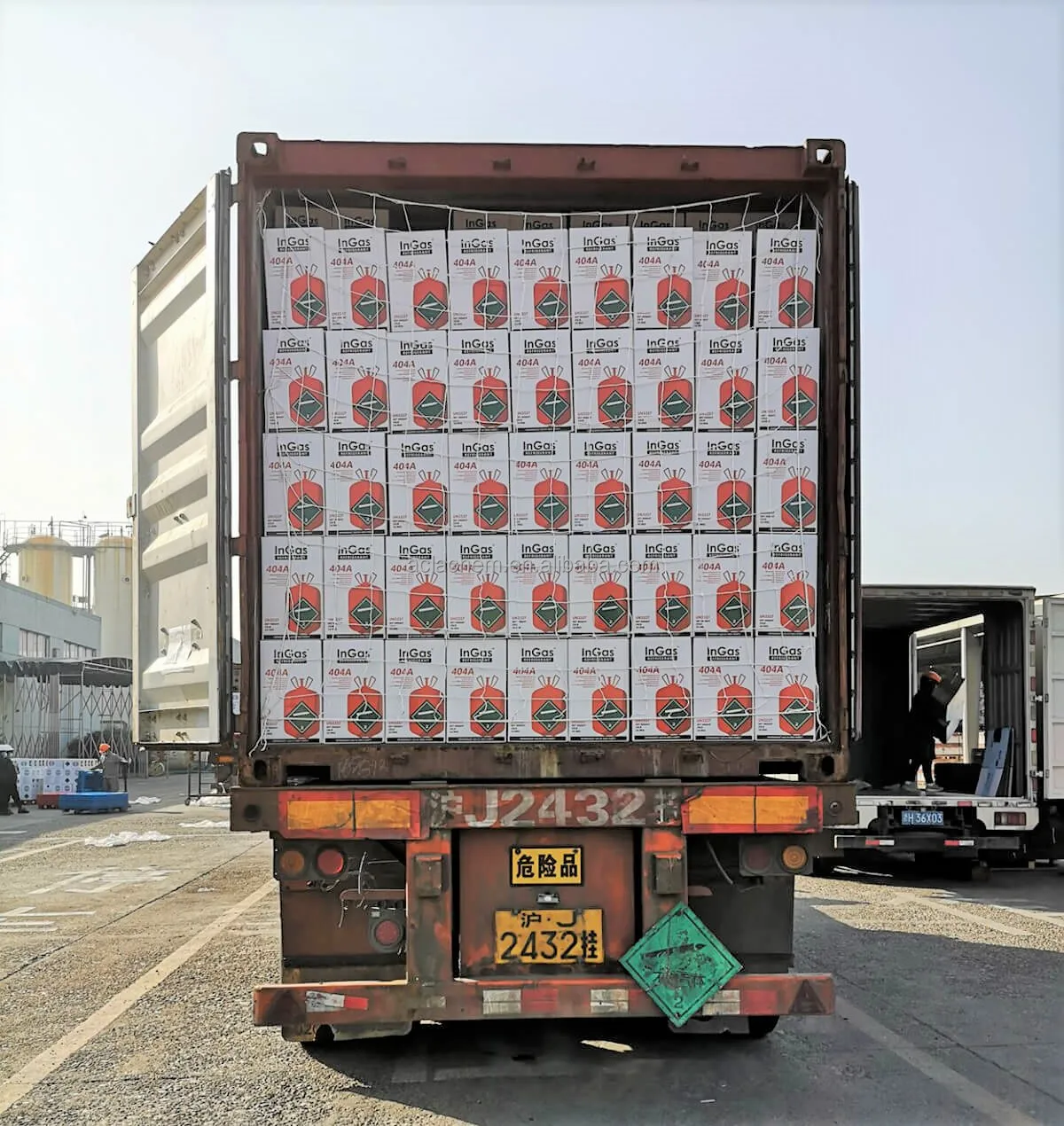 InGas blended refrigerant gas R404A for residential commercial air conditioner