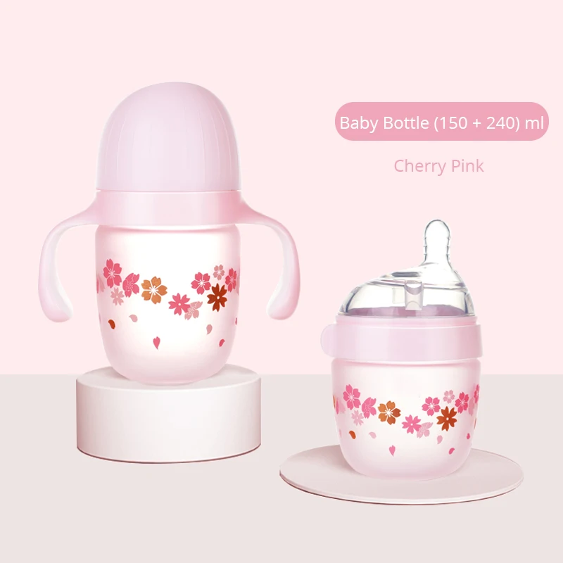 Hot Selling baby products glass baby bottle Designed Milk Feeding baby Glass Bottle for Newborns