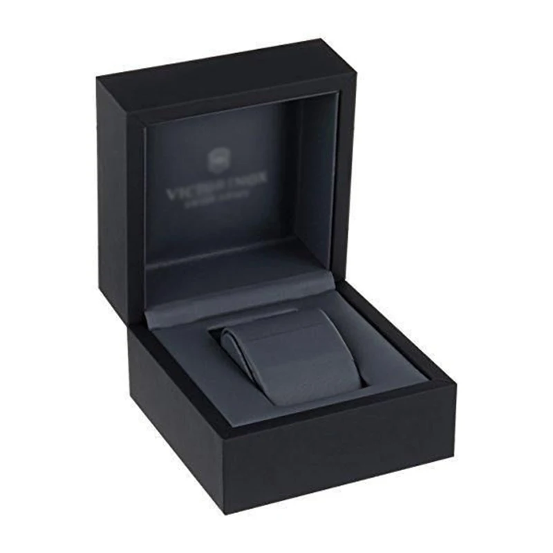 Bespoke big black retail products gift box packaging with magnetic lid/cardboard paper cake box with handle and window