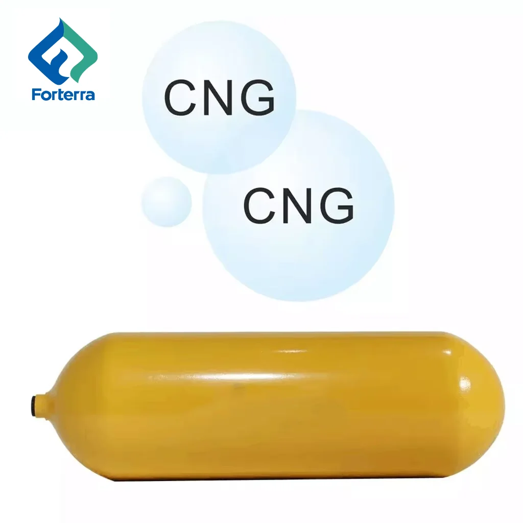 Factory Direct Sales ISO 11439 Standard Type 1 CNG Cylinder 279mm 40L 60L 80L Light Weight CNG Cylinder Price