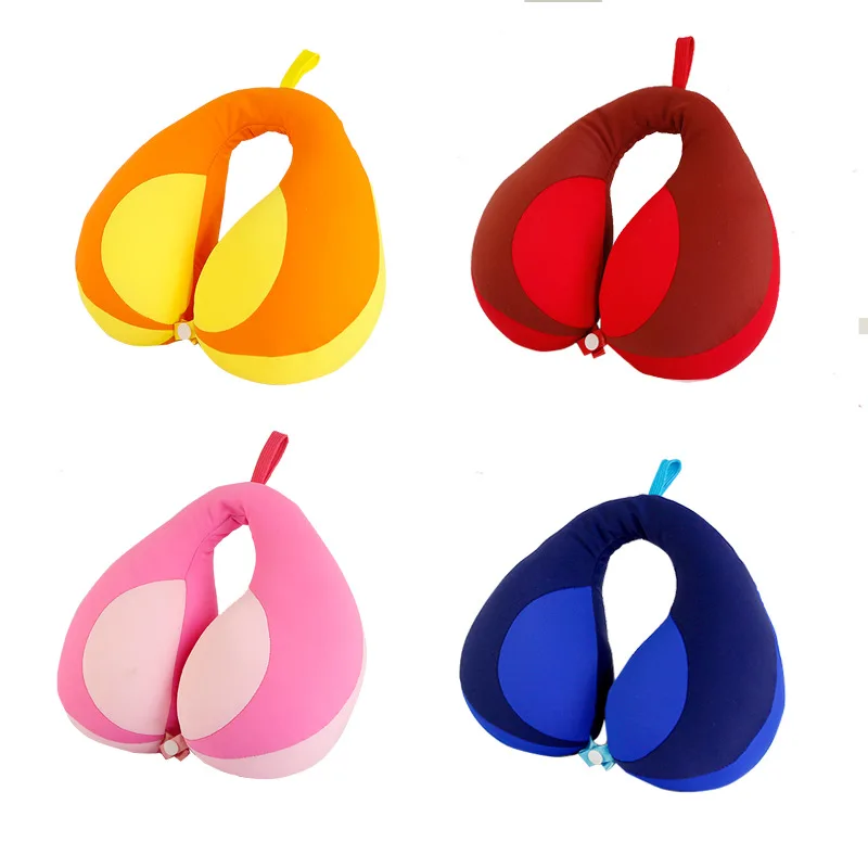 Wholesale Hesen Cheap OEM ODM U Shape Micro Beads Travel Neck Pillow For Kids