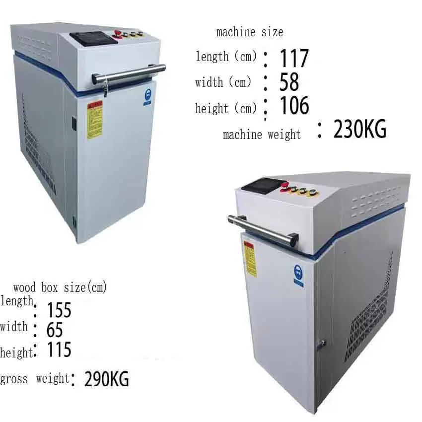 Fiber Laser Cutting Machine   W-4 welding machine    cleaning and removal machine