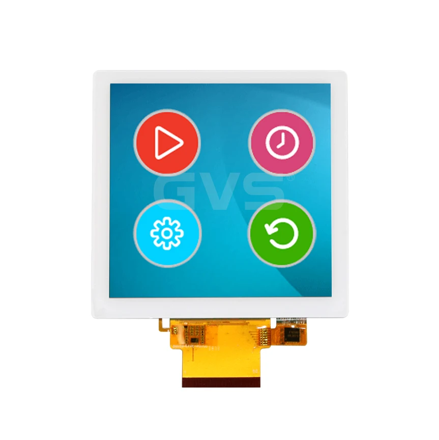 CTP 3.95/ 4 inch 480*480 RGB interface TFT Lcd Module 480x480 Square Lcd Touch Screen for Smart Home