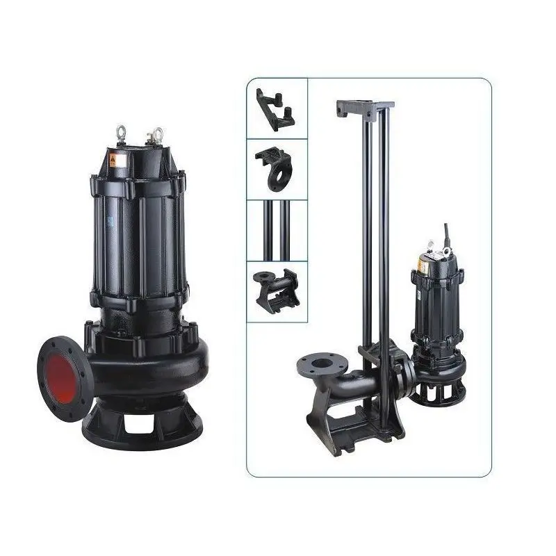 Quality 380V industrial engineering submersible sewage pump non-clogging sewage pump