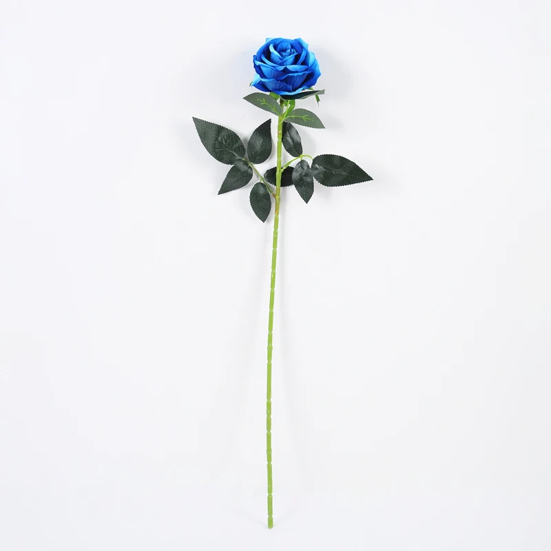 
Artificial rose Silk Flowers Long Stem 75CM fake Single rose for Home Wedding party Store Decoration 