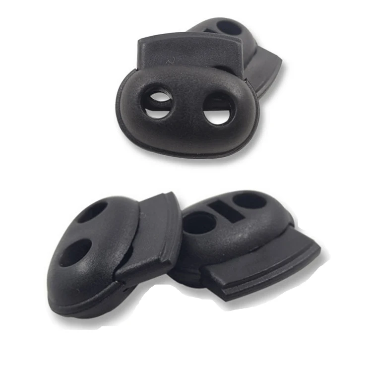 
100 шт./пакет черный цвет плоской подошве из прозрачного пластика; Застежка пружинная единый одно отверстие строка жгутовые застежки 